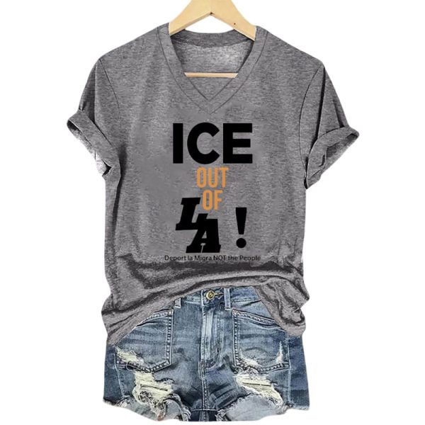 ICE Out Of La Deport La Migra Not The People Shirt