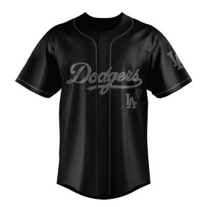 Dodgers Black Lights Out Jersey 20251
