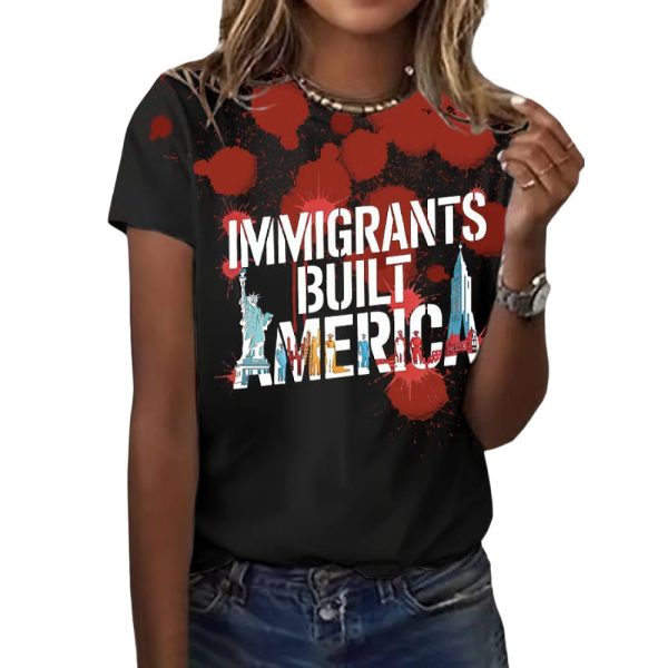 Immigrants Built America Bloodstain Shirt