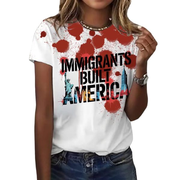 Immigrants Built America Bloodstain Shirt