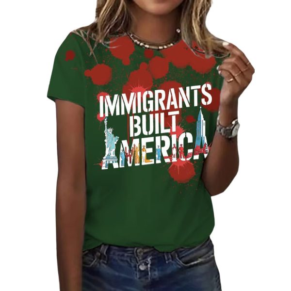Immigrants Built America Bloodstain Shirt