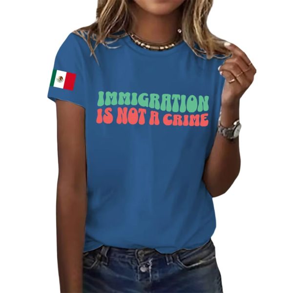 Immigration Is Not A Crime Mexican Shirt