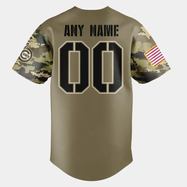 Iowa Cubs Military Appreciation Night 2025 Baseball Jersey