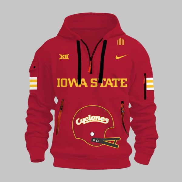 Iowa State Football 2025 Quarter Zip Hoodie