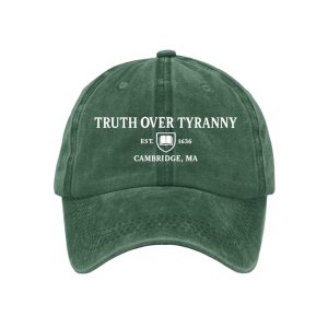 Truth Over Tyranny Est 1636 Cambridge Ma Baseball Cap2