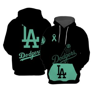 Dodgers 2025 PTSD Awareness Day Hoodie