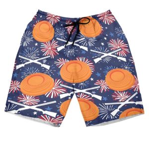 Clay Shooting Fireworks Hawaiian Shirt2