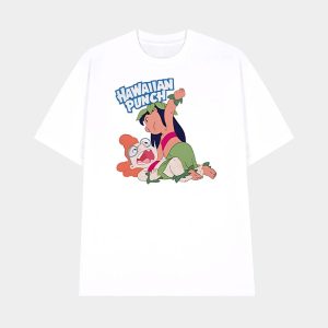 Hawaiian Punch Parody Lilo Myrtle Cartoon T Shirt 1