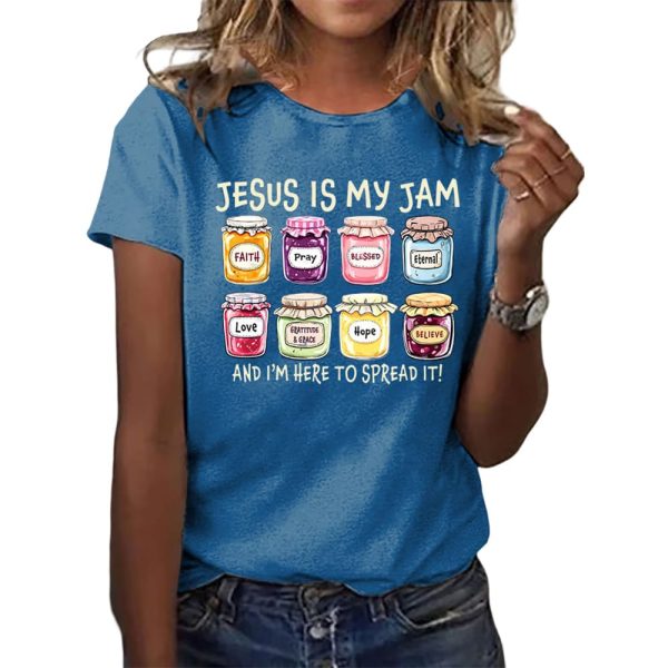 Jesus Is My Jam And I’m Here To Spread It Shirt