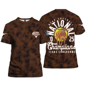 2025 Softball National Champions Longhorns Shirt