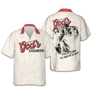 Get me to Gods country Morgan Wallen Hawaiian Shirt