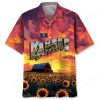Kansas Sunflower Vintage Hawaiian Shirt