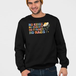 No Kings No Fascists No Tyrants No Nazis Shirt 4