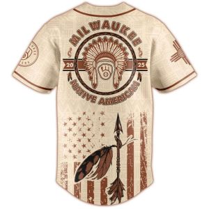 Brewers Native American Heritage Month Baseball Jersey 20252