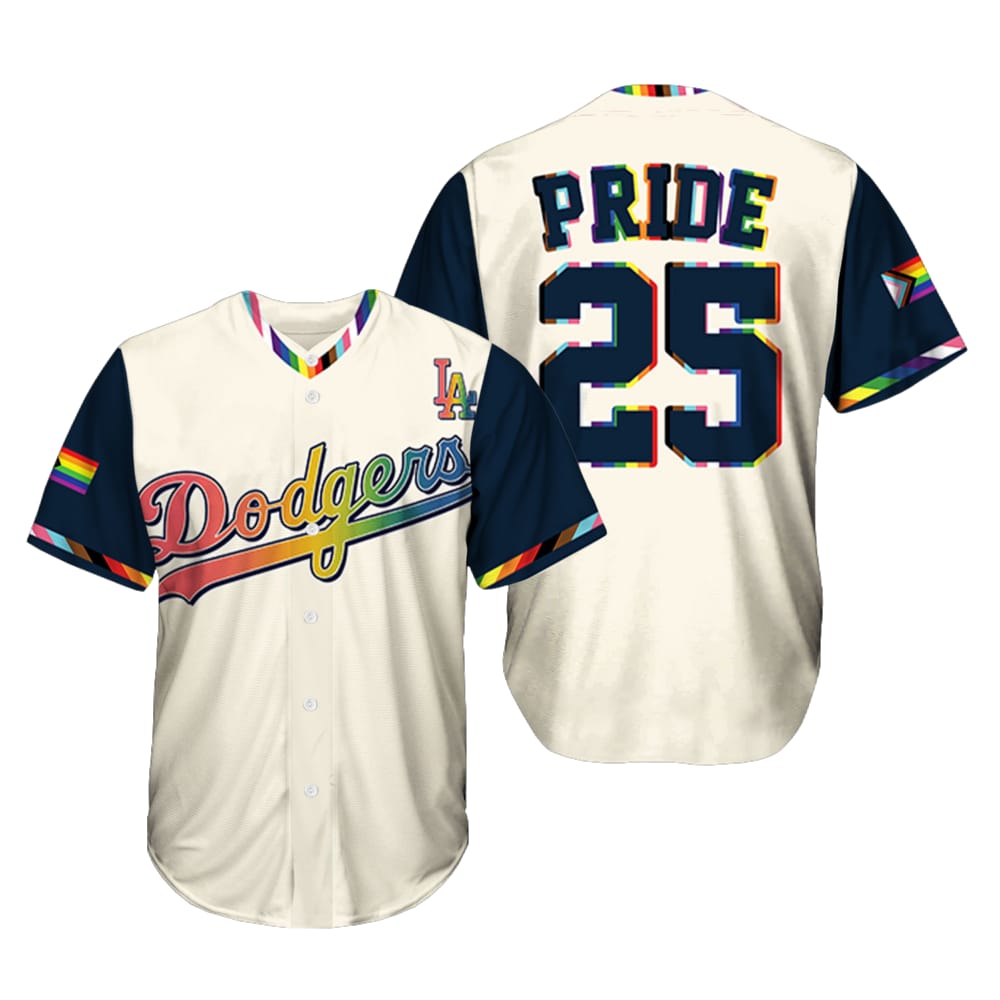 LA Dodgers Happy Pride 2025 Jersey LA Dodgers Happy Pride 2025 Jersey