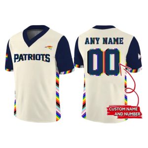2025 Patriots Pride Night Football Jersey