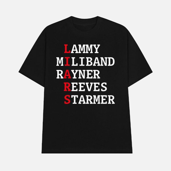 Lammy Miliband Rayner Reeves Starmer Shirt