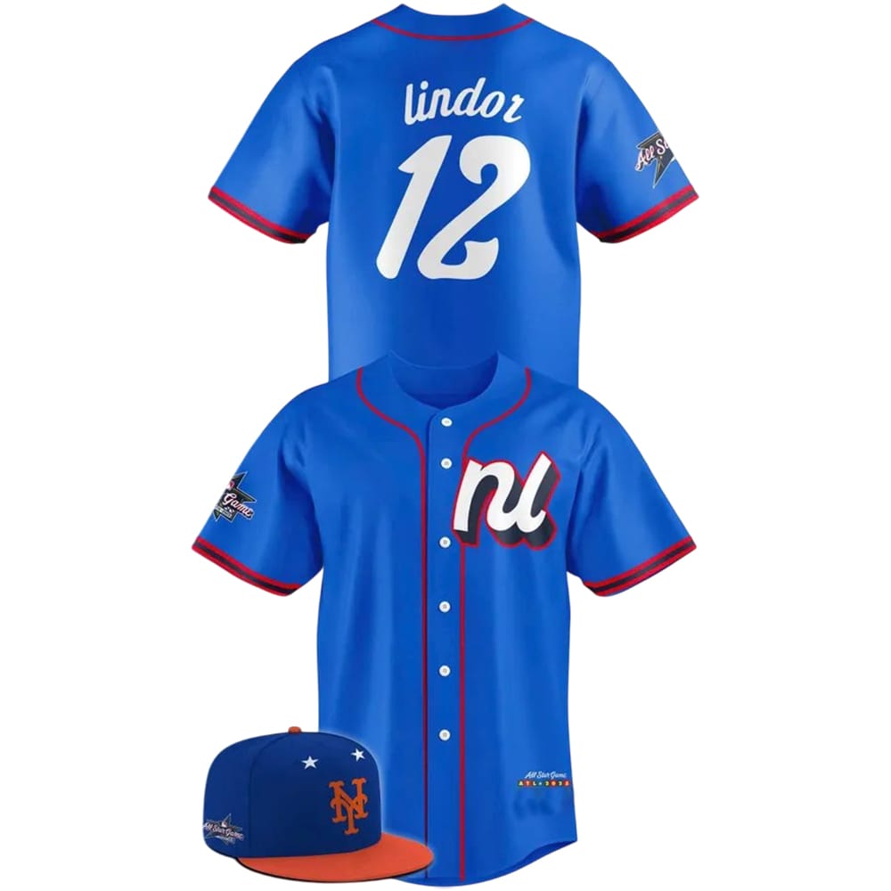 Lindor Mets 2025 All Star Game Jersey Lindor Mets 2025 All Star Game Jersey