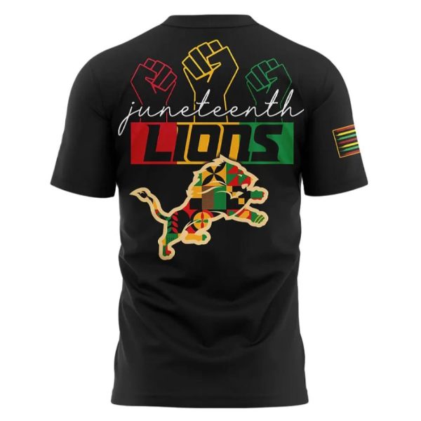 Lions Celebrate Juneteenth 2025 Shirt