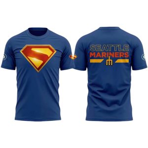 Mariners Superman Night Shirt 2025