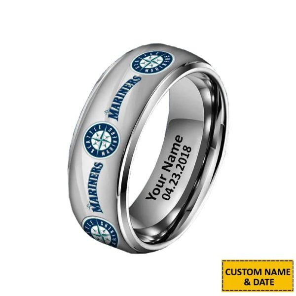 Mariners Special Rings Custom Any Name And Date