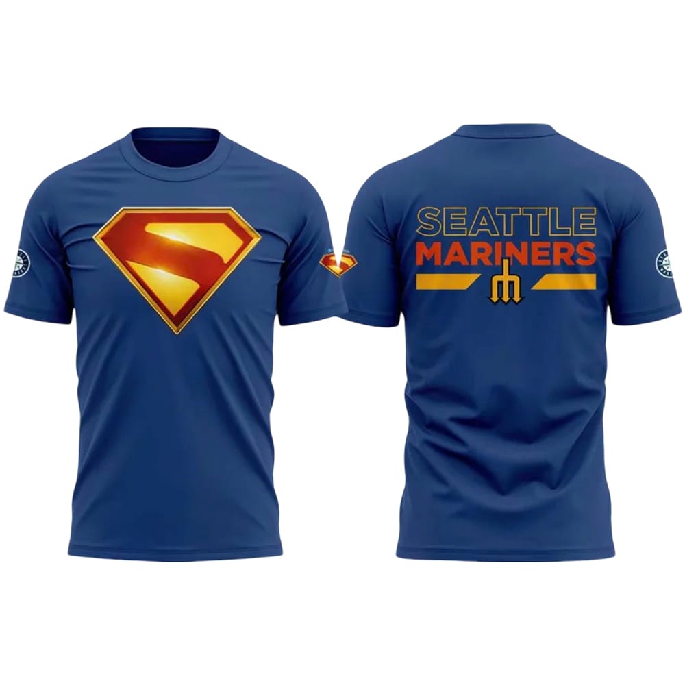 Mariners Superman Night Shirt 2025 Mariners Superman Night Shirt 2025