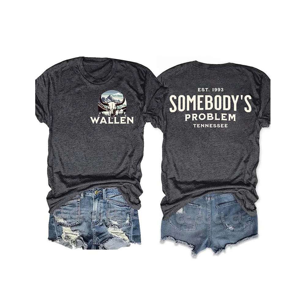 Morgan Wallen Est 1993 Somebodys Problem Tennessee T Shirt Morgan Wallen Est 1993 Somebody's Problem Tennessee T-Shirt