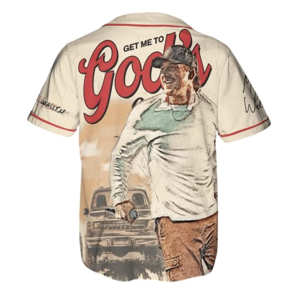 Morgan Wallen Get me to God’s country Baseball Jersey