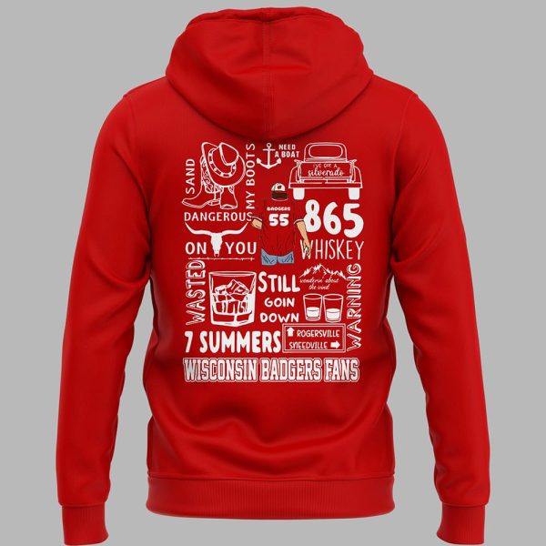 Morgan Wallen Wisconsin Football Hoodie 2025