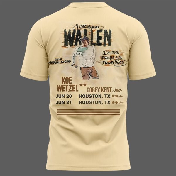 Morgan Wallen x Texans I’m The Problem Tour 2025 Shirt