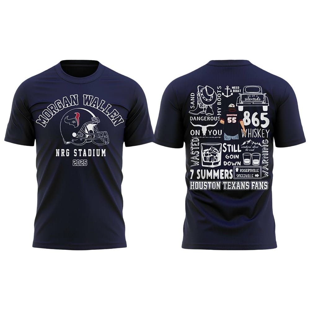 Morgan Wallen x Texans Shirt 2025 Morgan Wallen x Texans Shirt 2025