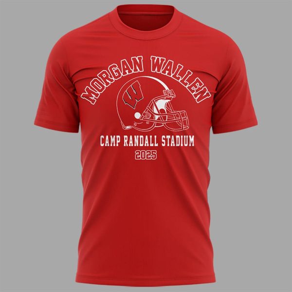Morgan Wallen x Wisconsin Football Shirt 2025