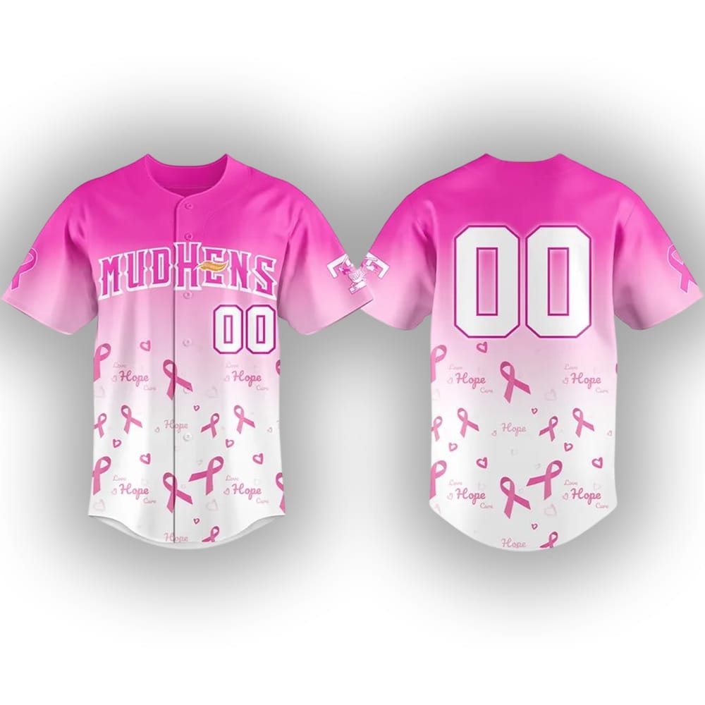 Mud Hens Pink in the Park Jersey 2025 Mud Hens Pink in the Park Jersey 2025