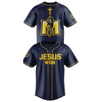 Murray State Racers Jesus Won Baseball Jersey 2025