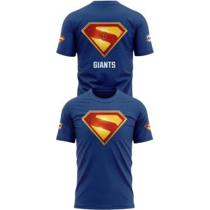 Giants Superman Night Shirt 20253