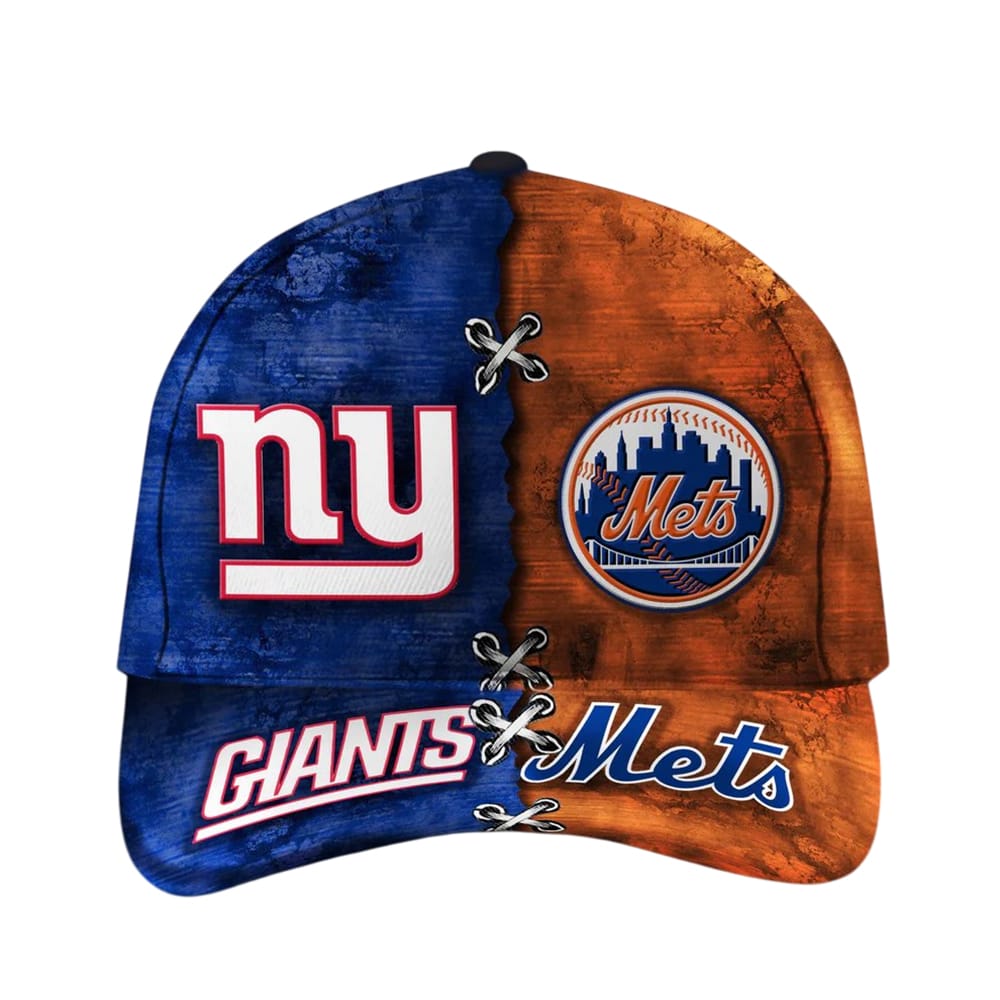 NY Giants x Mets Customized Classic Cap NY Giants x Mets Customized Classic Cap