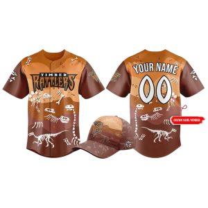 Wisconsin Timber Rattlers Dinosaur Night Jersey 2025 Giveaway