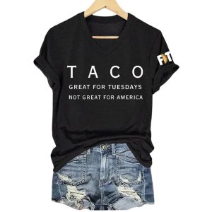 Taco Great For Tuesdays Not Great For America Shirt2