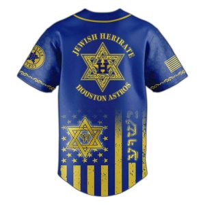 2025 Astros Jewish Heritage Night Jersey2