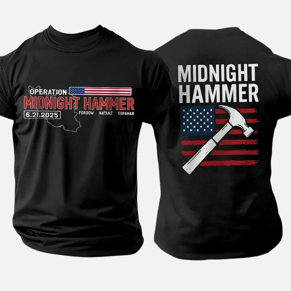 Operation Midnight Hammer Fordow Natanz Esfahan 6 21 2025 Shirt Operation Midnight Hammer Fordow Natanz Esfahan 6 21 2025 Shirt