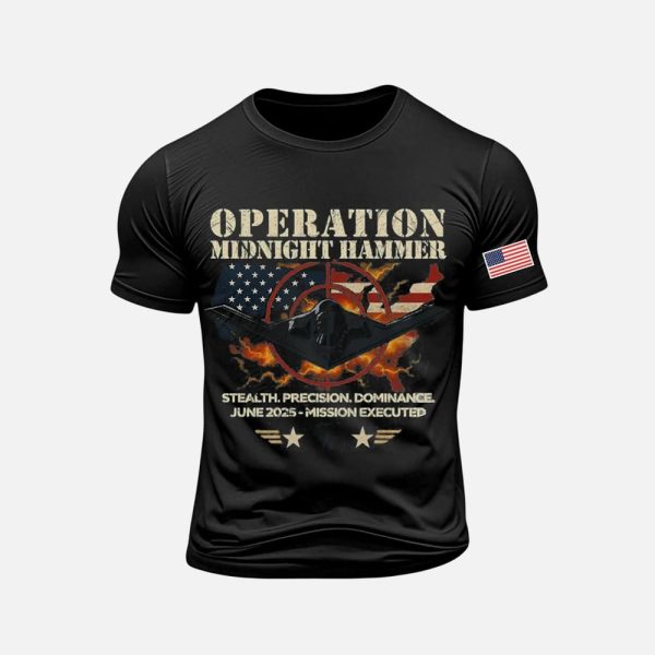 Operation Midnight Hammer Stealth Precision Dominance June 2025 Mission Executed Shirt