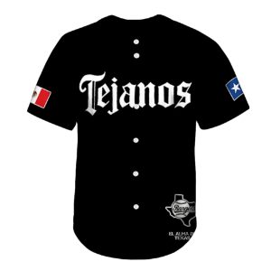Texas Tejanos Garcia 53 Baseball Jersey 1 Texas Tejanos Garcia 53 Baseball Jersey 2