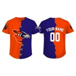 Personalized Baltimore Ravens x Orioles Baseball Jersey