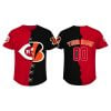 Personalized Cincinnati Reds x Bengals Baseball Jersey