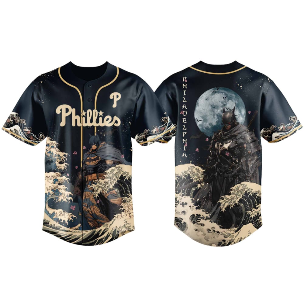 Phillies Batman Night Jersey 2025 Phillies Batman Night Jersey 2025