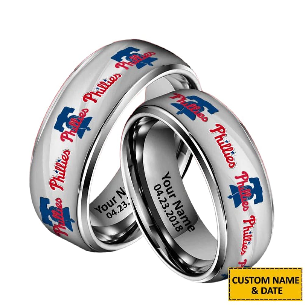 Phillies Special Rings Custom Any Name And Date Phillies Special Rings Custom Any Name And Date