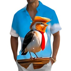 Trump Bird Hawaiian Shirt