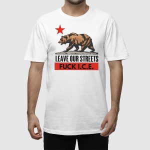 Bear Leave Our Streets Fuck Ice Shirt 2