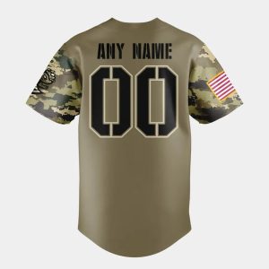 GreenJackets Military Appreciation Night 2025 Baseball Jersey2