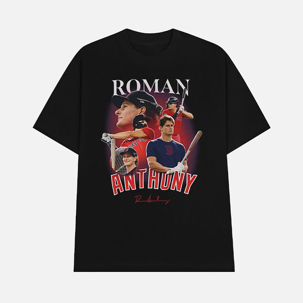Red Sox Roman Anthony Rookie Tee 2025 Giveaway Red Sox Roman Anthony Rookie Tee 2025 Giveaway